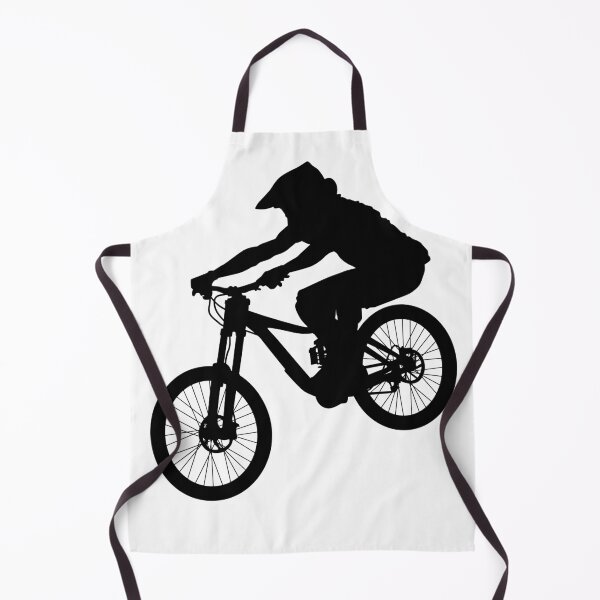 Item preview, downhill mountain bike, enduro cross mountain biker doing an extreme jump on a mountain bike. with helmet and safety equipment  designed and sold by Marcin Adrian.