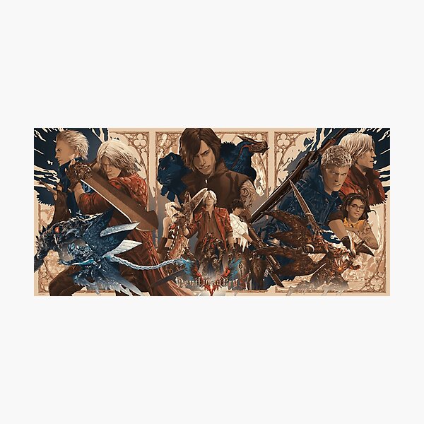 Item preview, Devil May Cry 5 Mural  designed and sold by The Duality System.