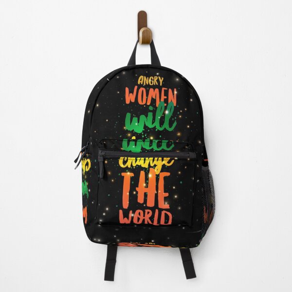Item preview, Angry women will change the world | Black universe designed and sold by TheTrueOne.