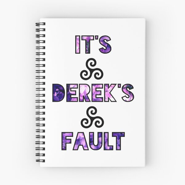 Item preview, It's Derek's Fault designed and sold by Ashleigh Myers.