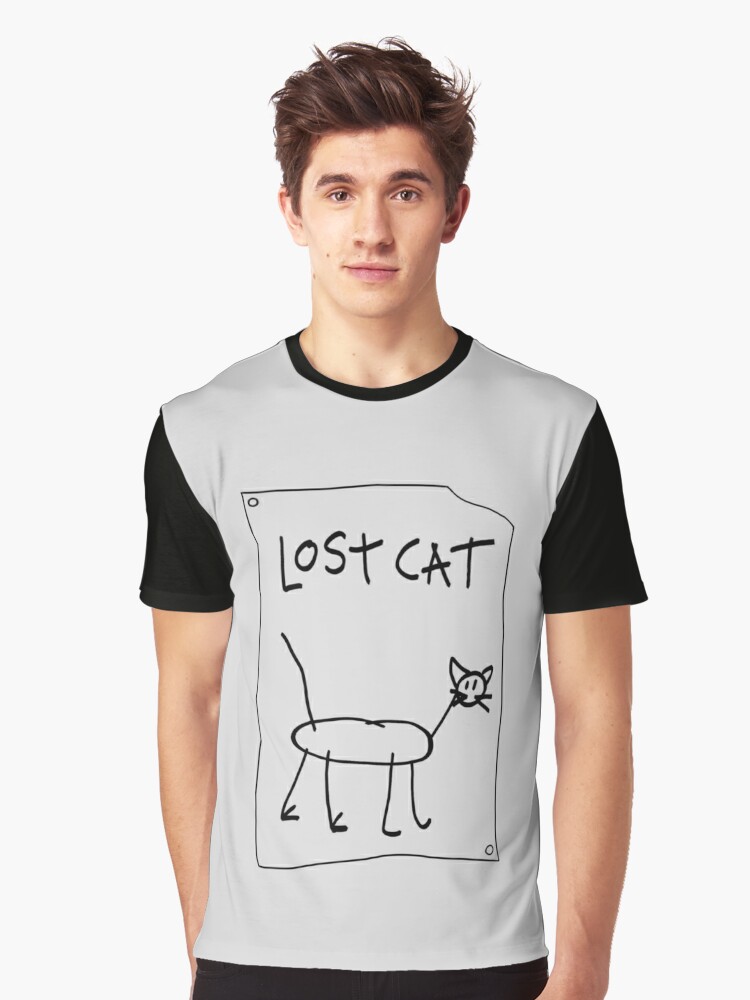 lost cat shirt