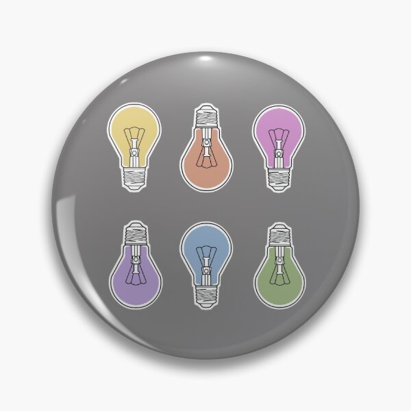 Item preview,  lightbulb vintage  rainbow colors  multipack designed and sold by weilertsen.