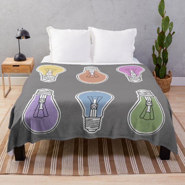 Item preview,  lightbulb vintage  rainbow colors  multipack designed and sold by weilertsen.