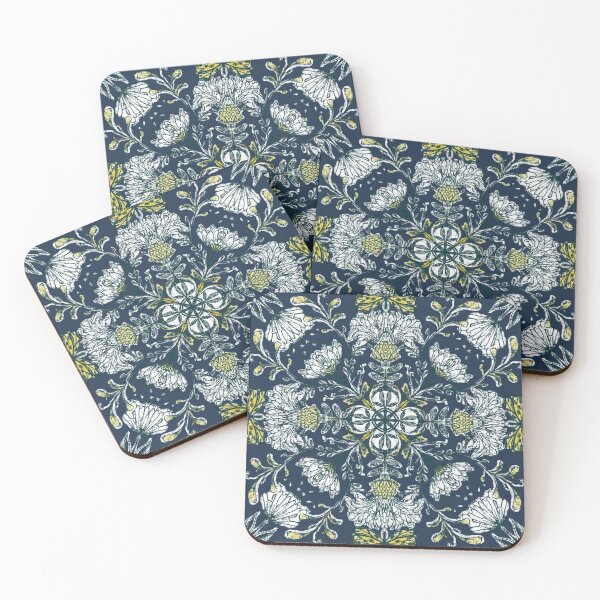 Item preview,  Botanical garden - in Navy designed and sold by Joanne-Amanda.
