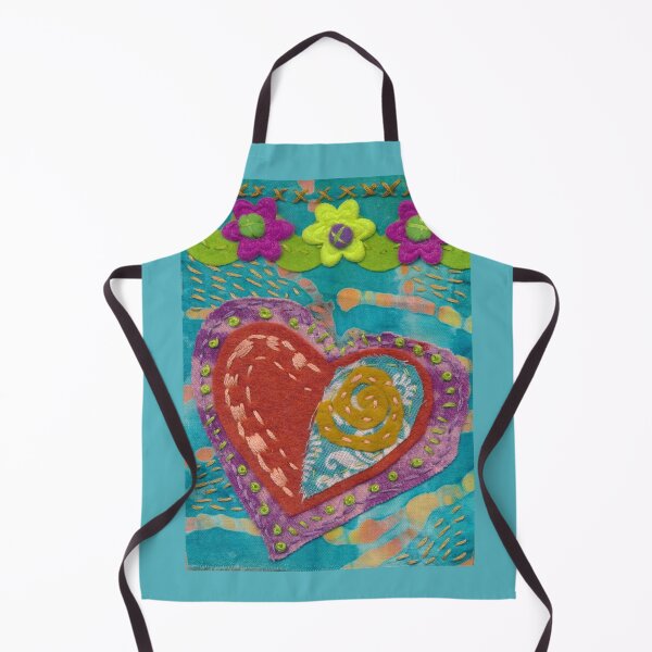 Item preview, Felt heart and flowers too. designed and sold by nighthawkstudio.