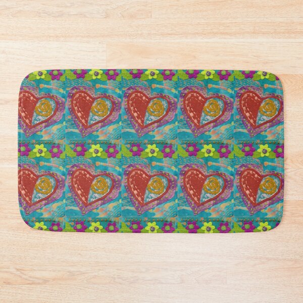 Item preview, Felt heart and flowers too. designed and sold by nighthawkstudio.