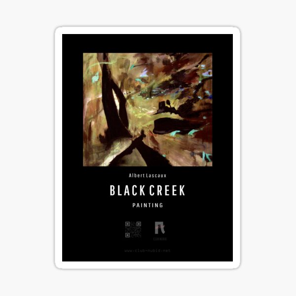 Albert Lascaux BLACK CREEK 1 - 10 Sticker