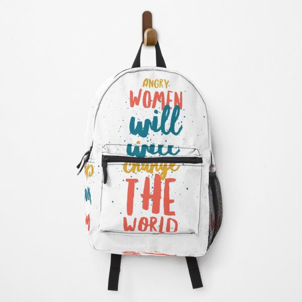 Item preview, Angry women will change the world | White universe designed and sold by TheTrueOne.