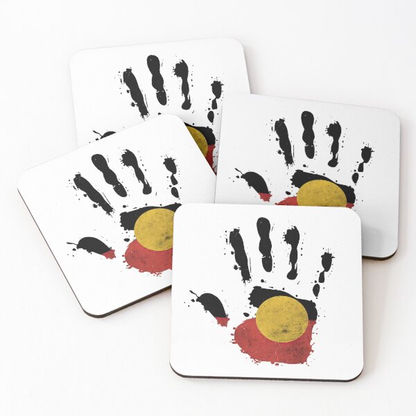 Item preview, Aboriginal Flag Hand designed and sold by FirasChakroun.