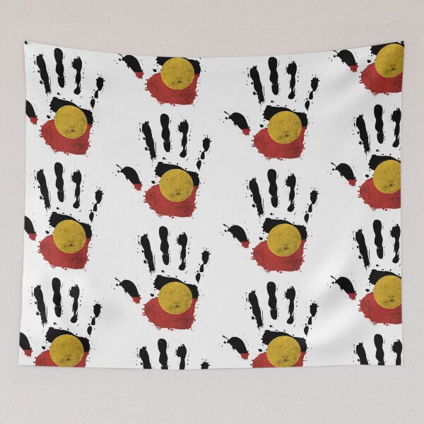 Item preview, Aboriginal Flag Hand designed and sold by FirasChakroun.