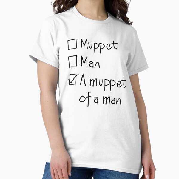 Item preview, Muppet or Man designed and sold by icecoldtea.