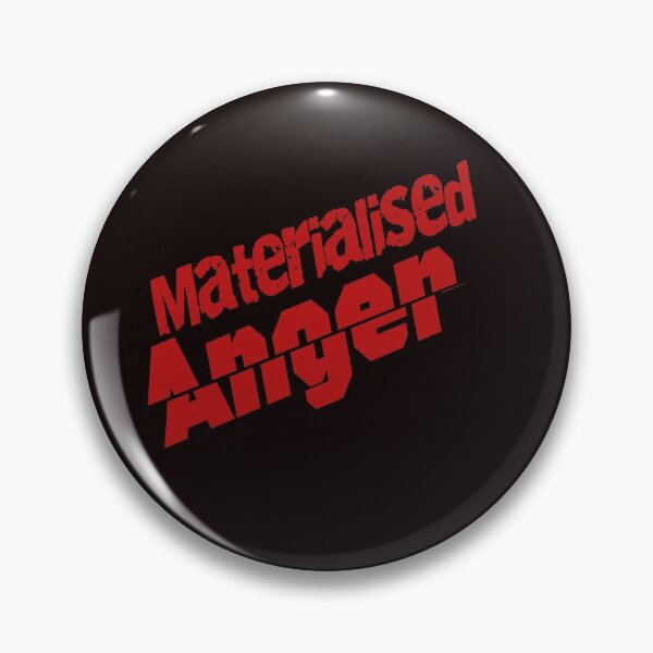 Item preview, Materialised anger. designed and sold by RickTellon.