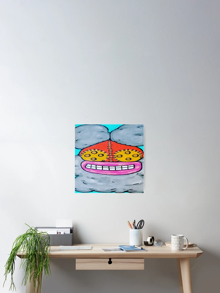 Thumbnail 2 of 3, Poster, Button eye guy designed and sold by ACidysfunction.