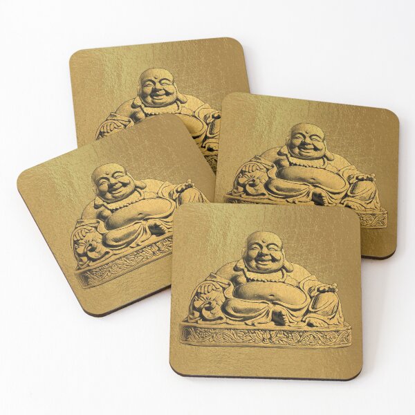 Item preview, Budai (The Fat Buddha) (on gold) designed and sold by DotorEaon.