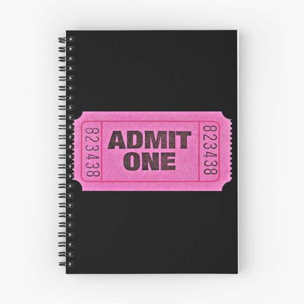 Item preview, pop art retro pink ticket designed and sold by hoober24.
