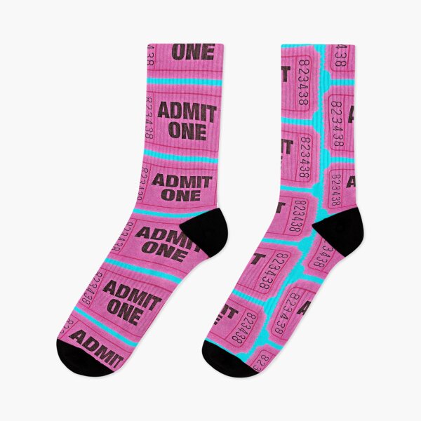 Item preview, pop art retro pink ticket designed and sold by hoober24.