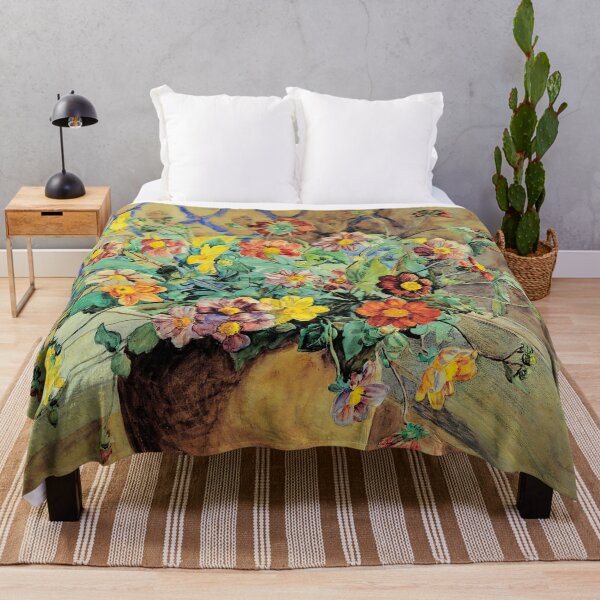 Item preview, Branche de pommier en fleurs - Anna Syberg designed and sold by brushandframes.