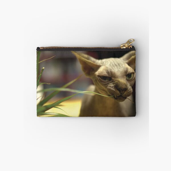 Item preview, Cat Enjoying Grass From Fonebook designed and sold by Fonebook.