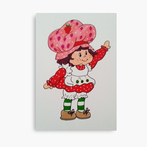 Strawberry Shortcake 80's Canvas Print