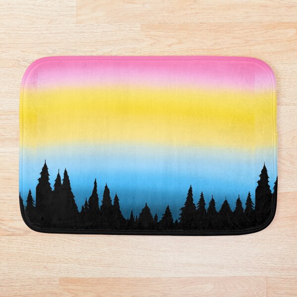 Item preview, Pan orgullo bosque silueta designed and sold by faolansforge.