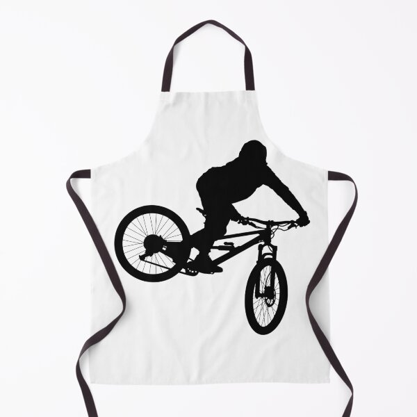 Item preview, downhill mountain bike, enduro cross mountain biker doing an extreme jump on a mountain bike. with helmet and safety equipment  designed and sold by Marcin Adrian.
