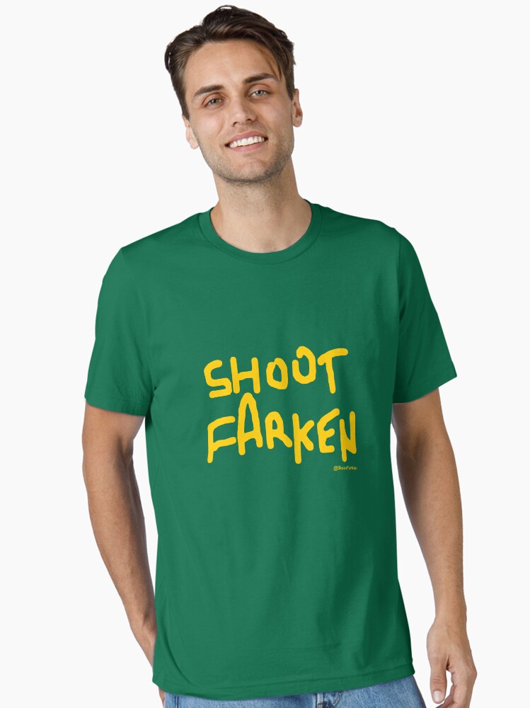 Thumbnail 2 of 7, Essential T-Shirt, Shoot Farken Gold designed and sold by ShootFarken.