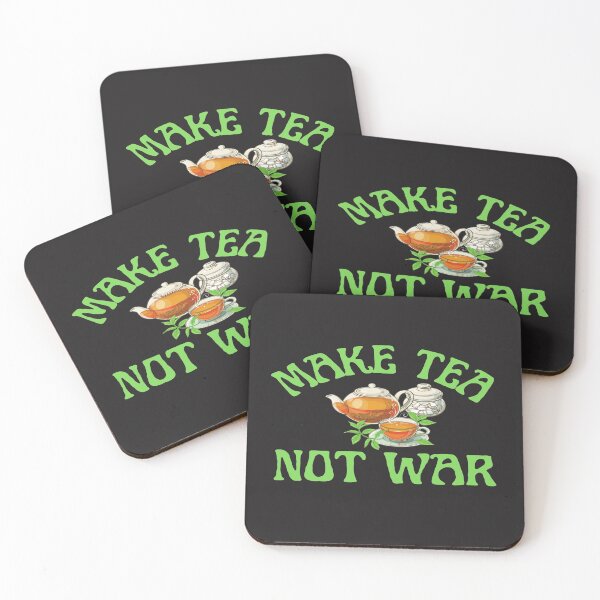Item preview, Make tea not war designed and sold by Monkey204.