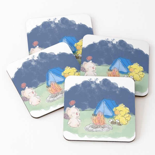 Item preview, Mog Chocobo camping designed and sold by mushin-.