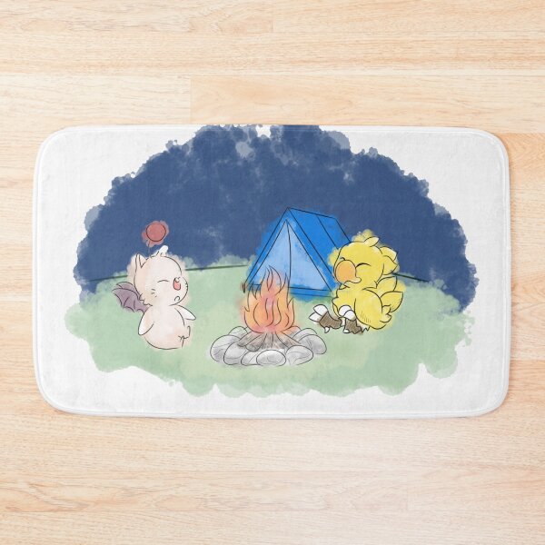Item preview, Mog Chocobo camping designed and sold by mushin-.