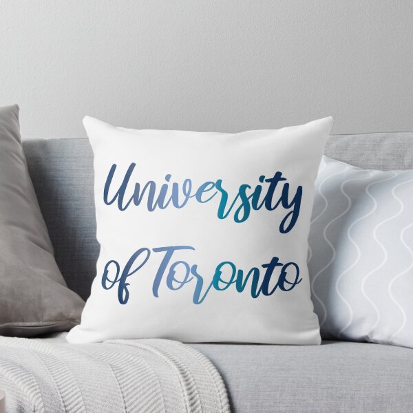 Item preview, University Of Toronto Colorful Gradient Handwriting Calligraphy designed and sold by sollunadesigns.
