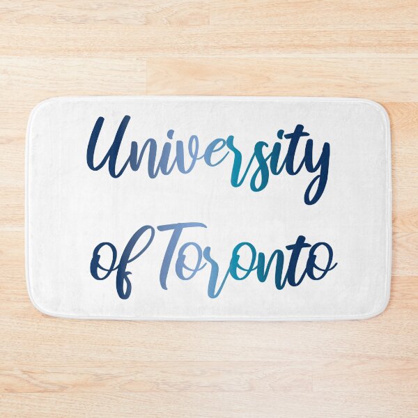 Item preview, University Of Toronto Colorful Gradient Handwriting Calligraphy designed and sold by sollunadesigns.
