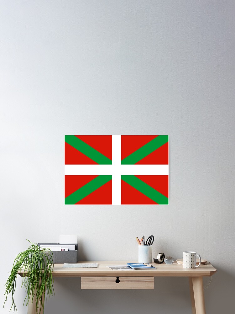 Thumbnail 2 von 3, Poster, Pays Basque, France designt und verkauft von flagswag.