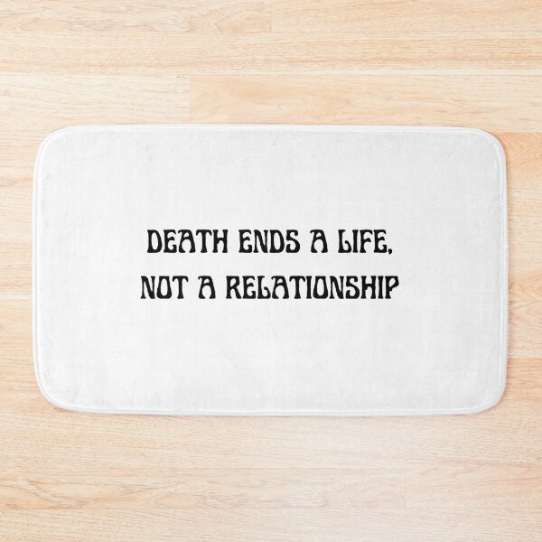 Item preview, Death ends a life designed and sold by tinchomar.