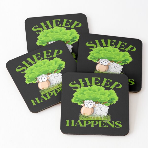 Item preview, Sheep Happens designed and sold by Monkey204.