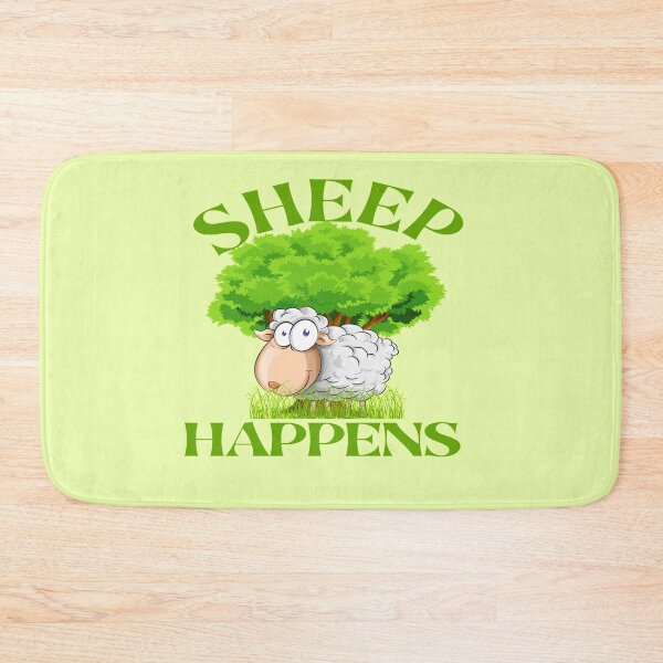 Item preview, Sheep Happens designed and sold by Monkey204.
