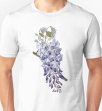 Vintage - Flower - Wisteria Unisex T-Shirt