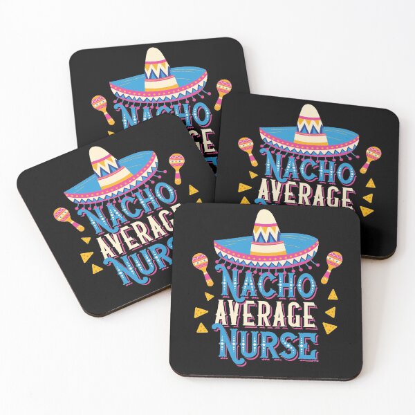 Item preview, Nacho Average Nurse designed and sold by AdventureTee.