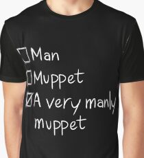Man or Muppet Graphic T-Shirt