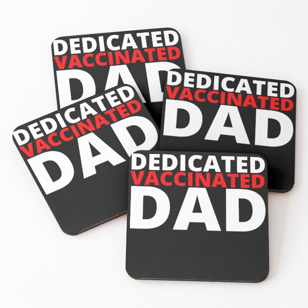 Item preview, Dedicated Vaccinated Dad designed and sold by Sonatablue.