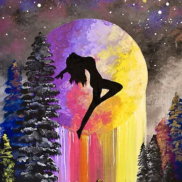 Artwork thumbnail, Moon Rapture by Deborah Malcolm Art