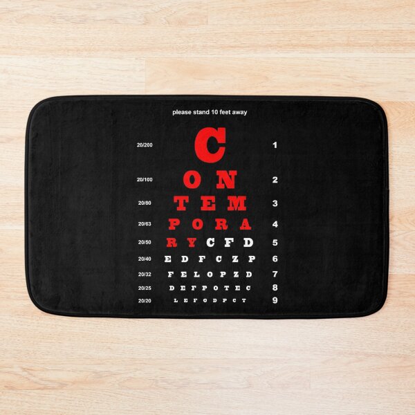 Item preview, EYE TEST CHART - CONTEMPORARY BALLET designed and sold by KoolDsignsDANCE.
