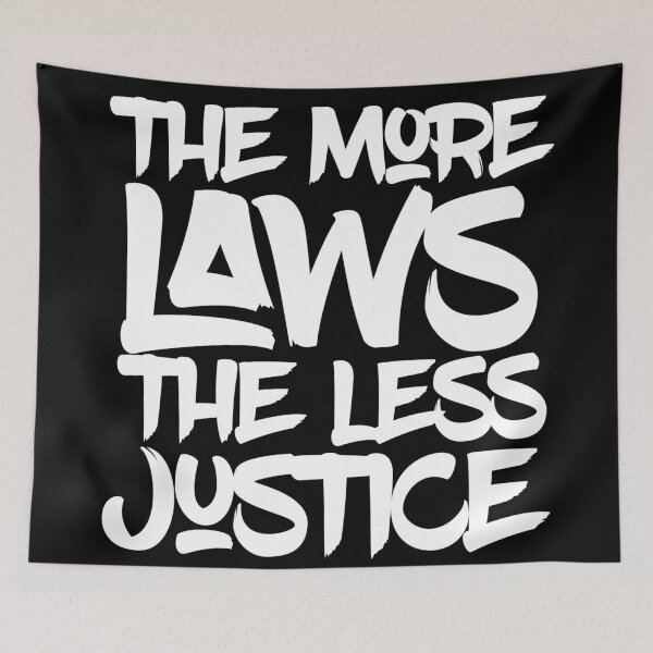 Item preview, The more laws the less justice  designed and sold by Md1982.