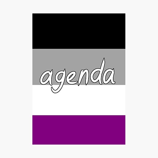Artikelvorschau, Asexuelle Agenda entworfen und verkauft von bailey1rox.