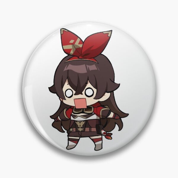 Item preview, Amber Genshin Impact Chibi designed and sold by milkqtea.