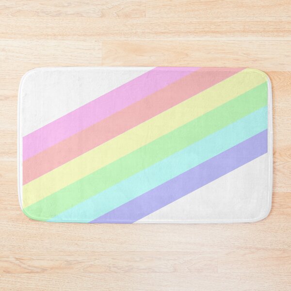 Item preview, Slanted pastel rainbow designed and sold by Brooke Richardson.