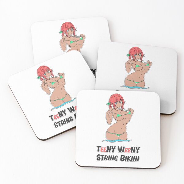Item preview, teeny weeny string bikini cute anime girl designed and sold by creativedane.