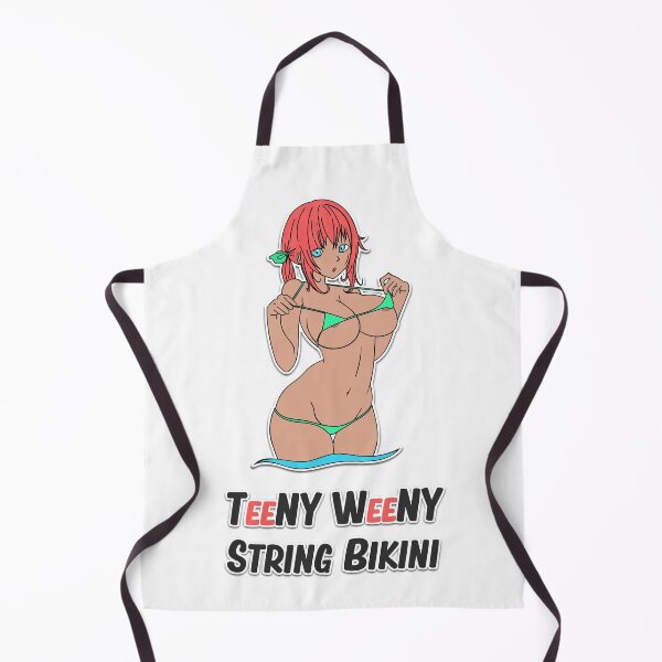Item preview, teeny weeny string bikini cute anime girl designed and sold by creativedane.