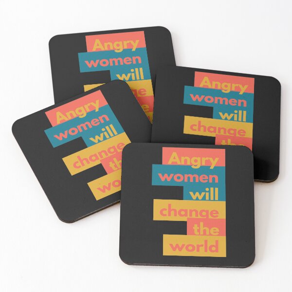 Item preview, Angry women will change the world | Multicolour designed and sold by TheTrueOne.