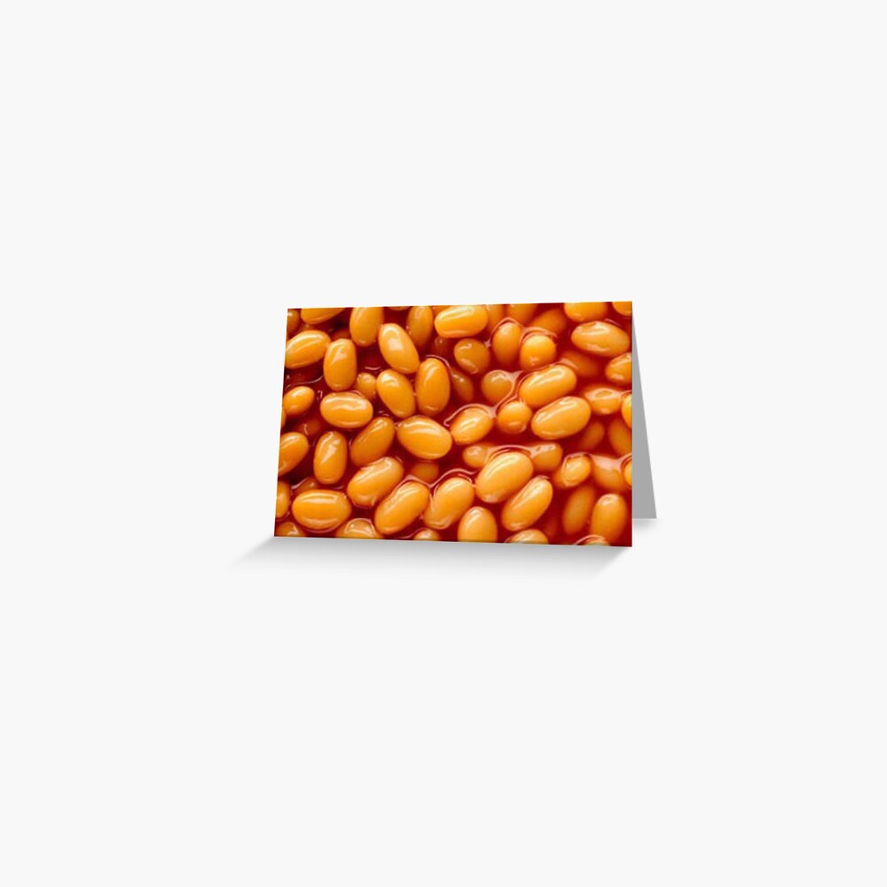 Baked Beans Greeting Card