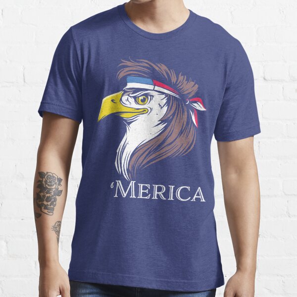 : Eagle T-Shirt American Headband Eagle T-Shirt for Men